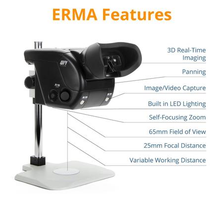 WPI announced the immediate availability of ERMA - the Enhanced Reality Microscope - designed to bring a new dimension of accuracy and speed to electronic assembly and inspection throughout the PCBA Industry. With a range of new patent-pending technologies, ERMA sets a new precedent for workstation throughput.